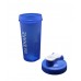 FixtureDisplays® Portable Loop Top Shaker Bottle 20 Ounce 15816-BLUE-2PK